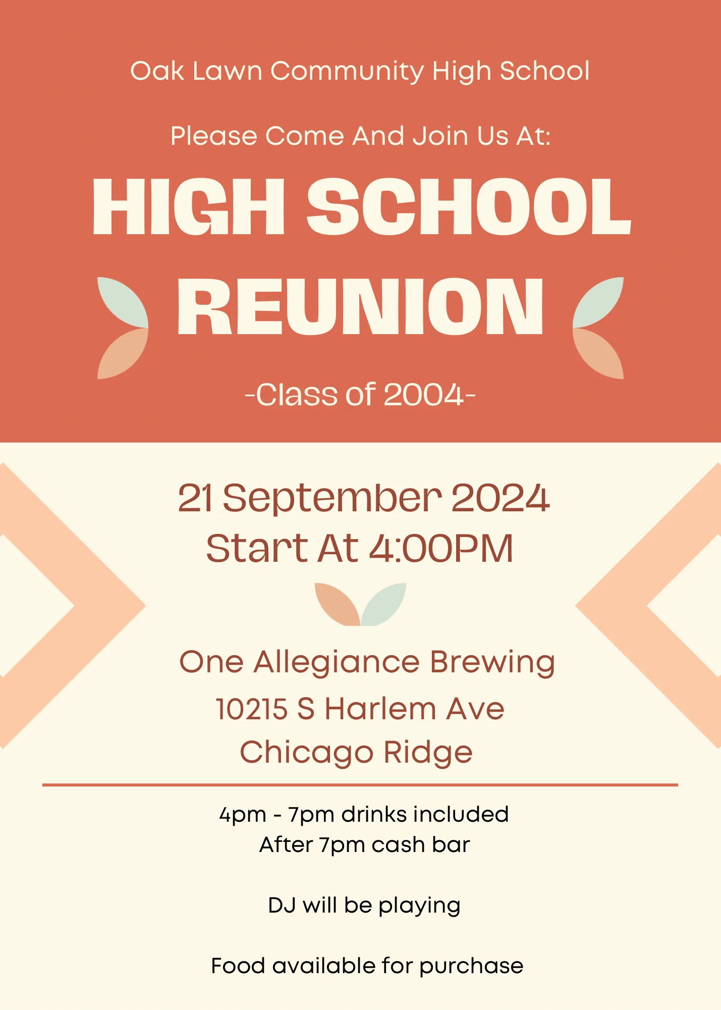 OLCHS Class of 2004 – 20 Year Reunion