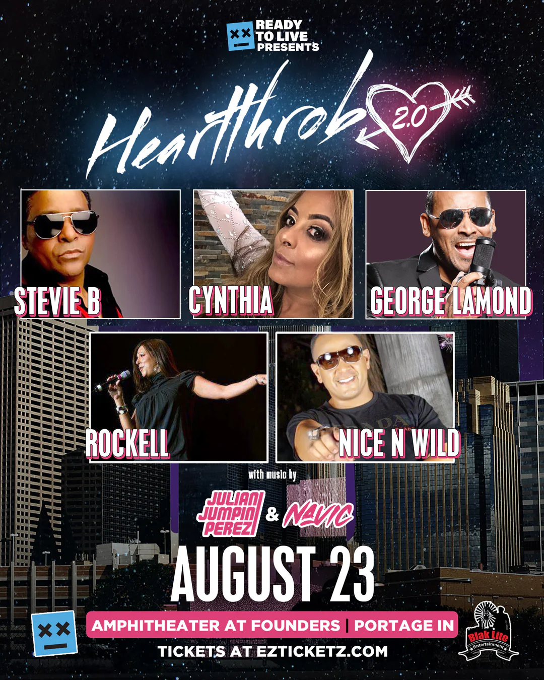 Heartthrob 2.0: Live at Founders Square Amphitheater