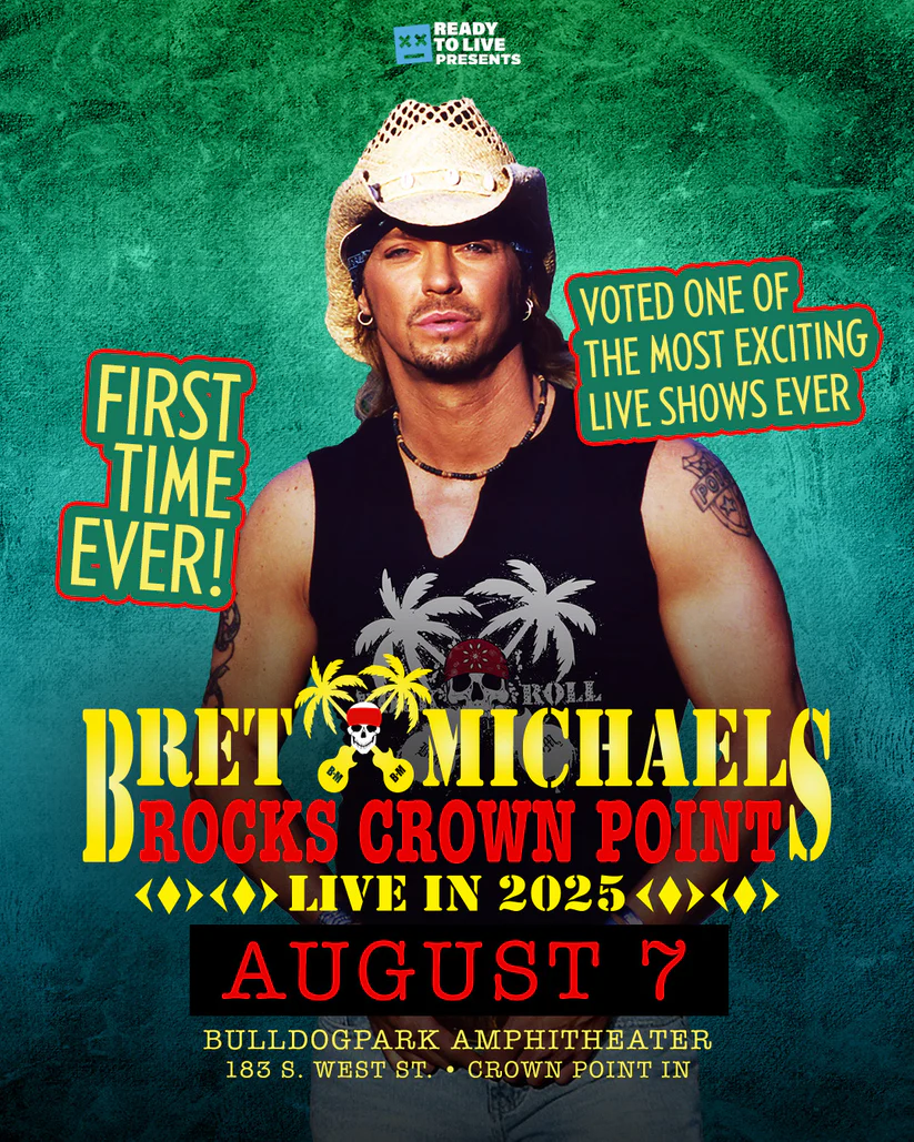 Bret Michaels Live at Bulldog Park – Crown Point, IN