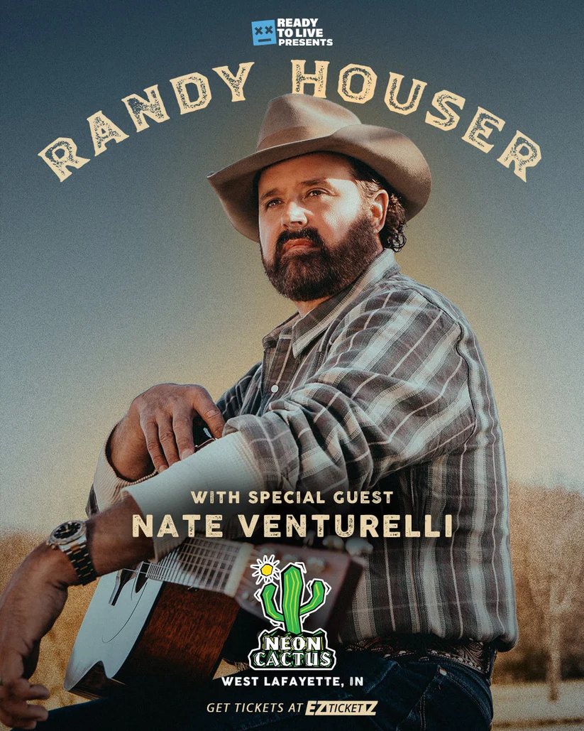 Randy Houser Live at Neon Cactus – with Special Guest Nate Venturelli