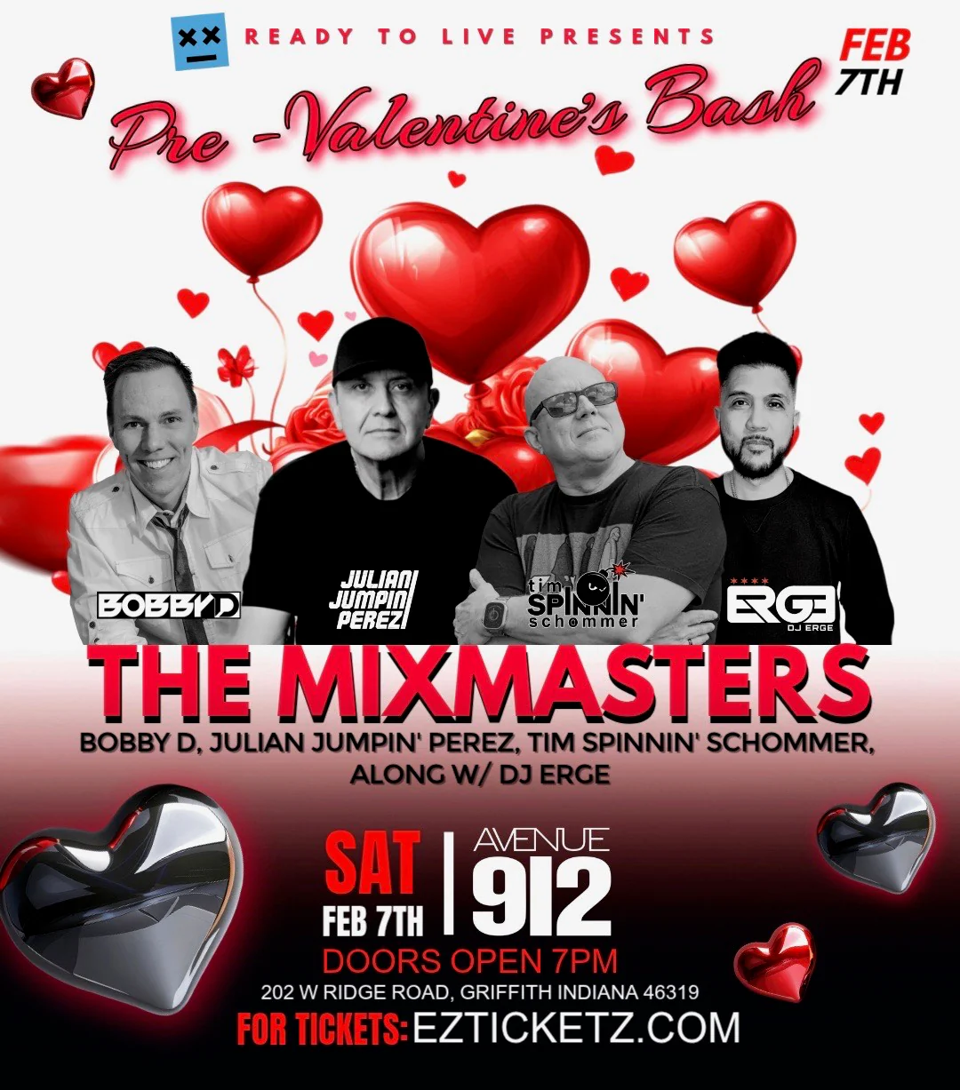 B96 Mixmaster – Pre-Valentine’s Day Jam
